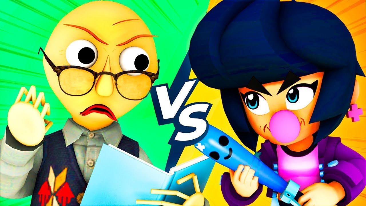BALDI REMASTERED vs BRAWL STARS - LA PELÍCULA (Español Animación Recopilación Parodia Animada 3D)