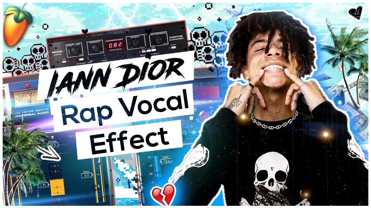 Iann Dior Vocal Effect In FL Studio 🍀🌊⚡