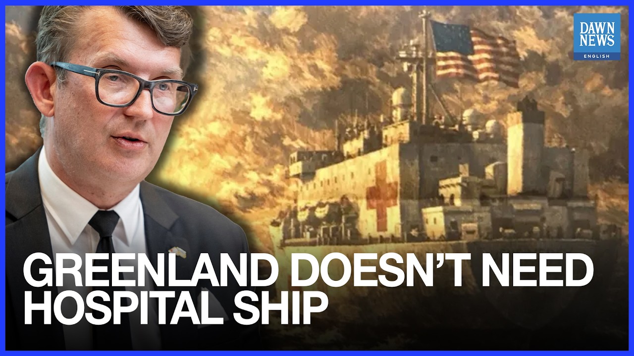 Danish Minister says Greenland Doesn’t Need US Hospital Ship after Trump Remark | Dawn News English