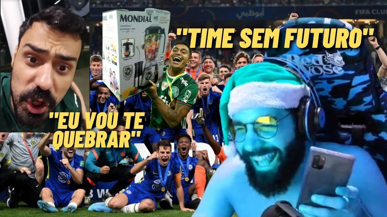 SMZINHO ZOANDO ZANFAS NA FINAL DO MUNDIAL PALMEIRAS E CHELSEA