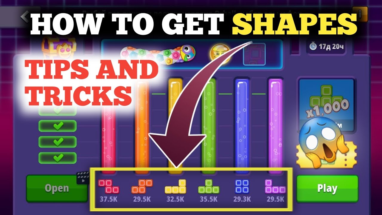 HOW TO GET SHAPES 😱 In Worm Hunt | Tips And Tricks Get To Event Shapes In worm hunt battle arena