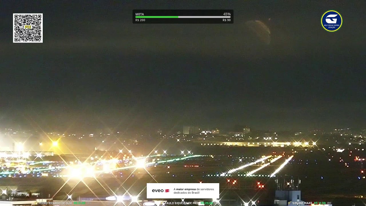 SBGR 10L LIVE - Aeroporto Internacional de São Paulo AO VIVO - GRU Airport - 11/02 Manhã