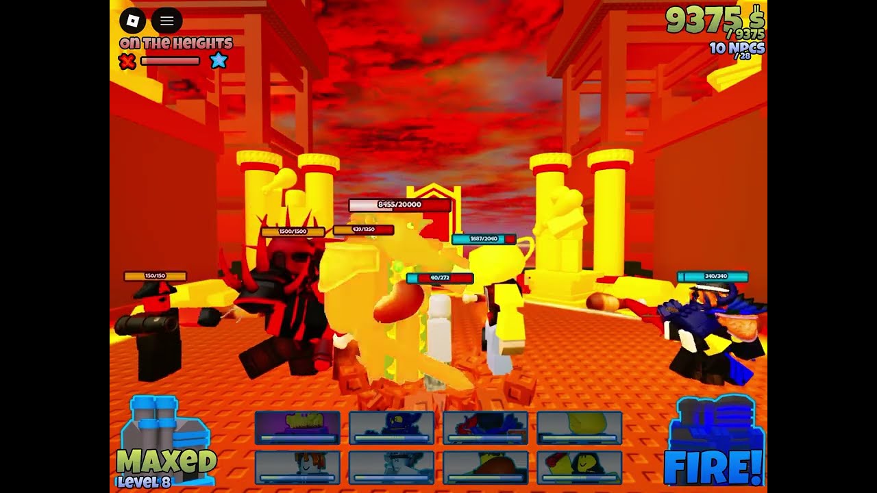 Destroying Turking in the battle bricks