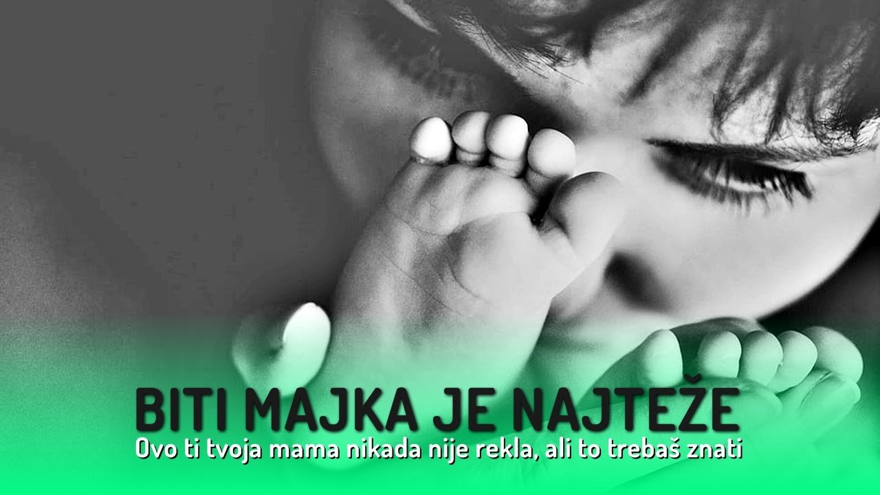 BITI MAJKA JE NAJTEŽE: Ovo ti tvoja mama nikada nije rekla, ali to trebaš znati