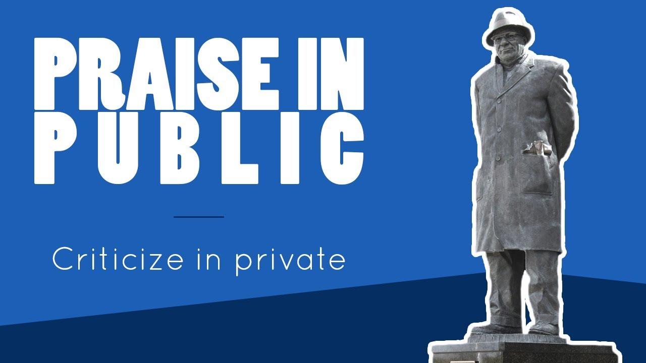 An Alternative To Public Criticism | Mary Morrissey