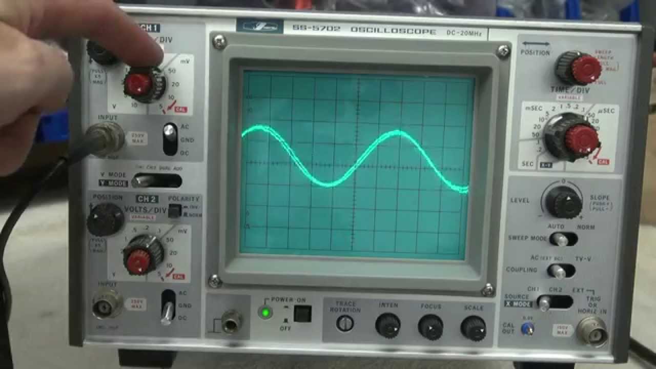 D-lab recommends how to repair tube amps best oscilloscope Iwatsu SS-5702