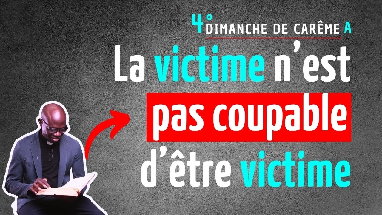 Guérison de l'Aveugle-né ✝️ | Homélie, 4e dimanche de Carême, A