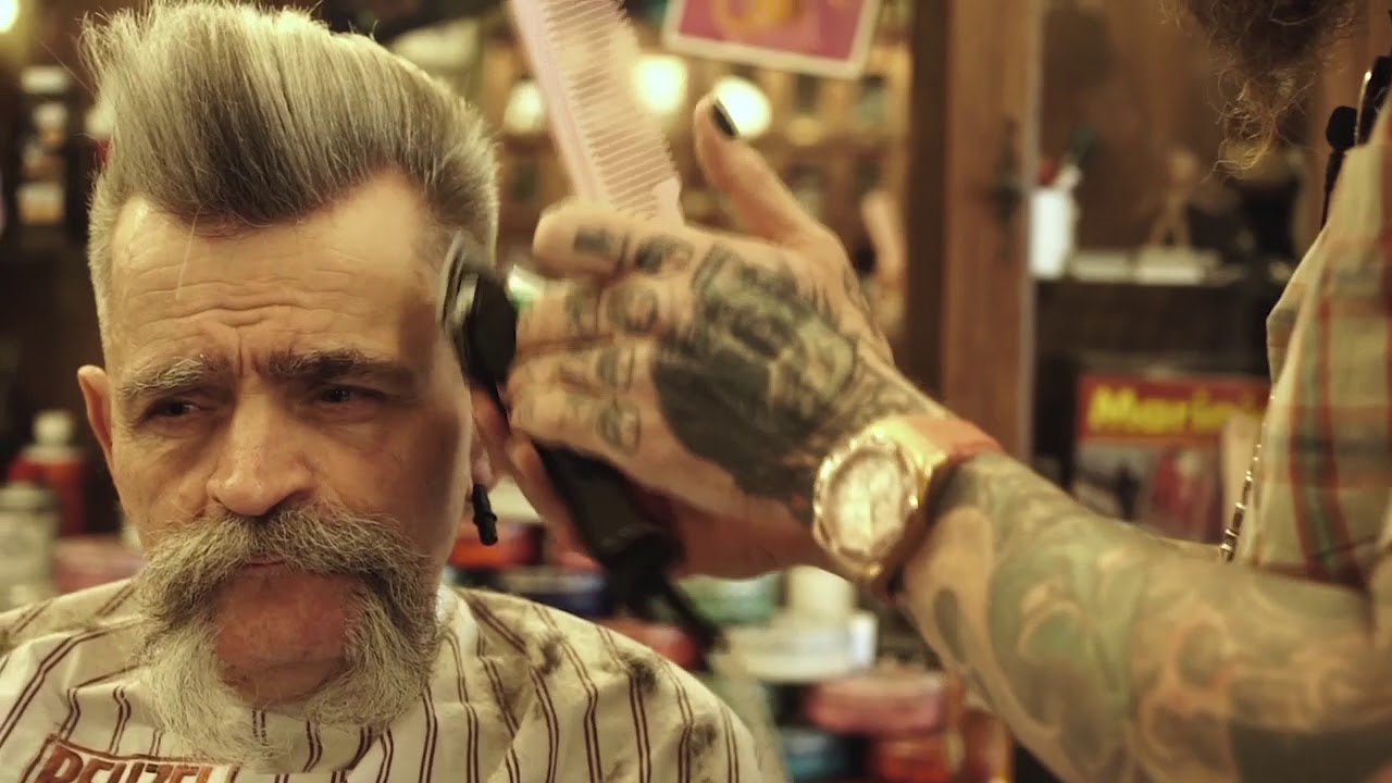 Psychobilly Quiff / Flattop crossover