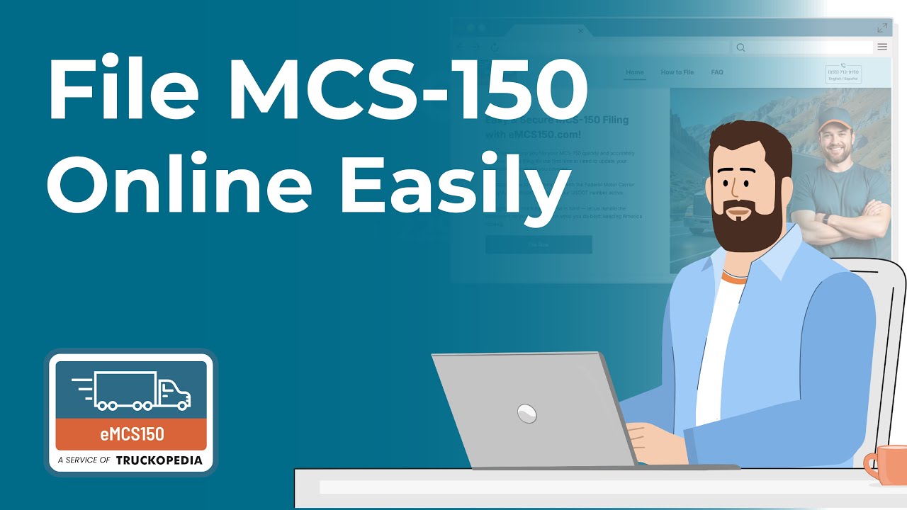 How to E-File MCS-150 Online | USDOT Biennial Update Made Easy