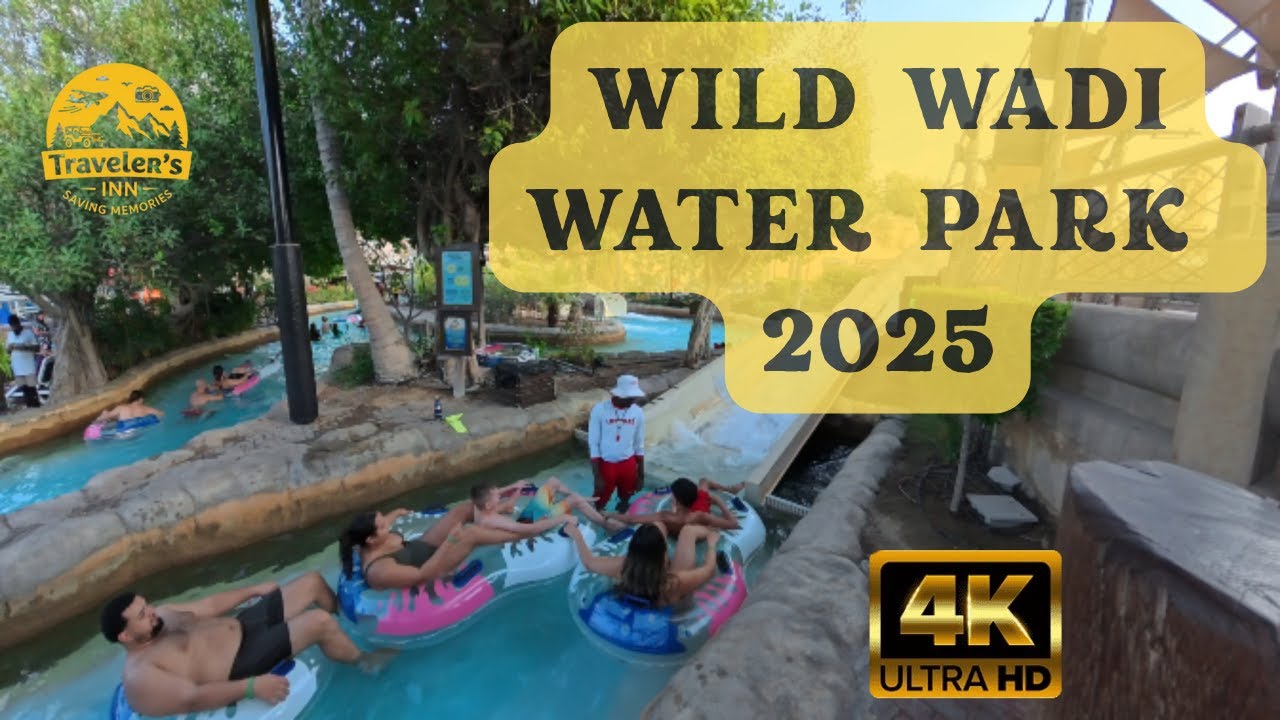 DUBAI FIRST WATER PARK..WILD WADI WATERPARK 🌊