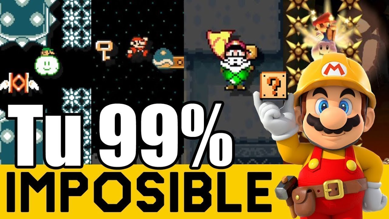 MI PACIENCIA AL LÍMITE !!!  | 99% IMPOSIBLES de Suscriptores #21 | Super  Mario Maker - ZetaSSJ