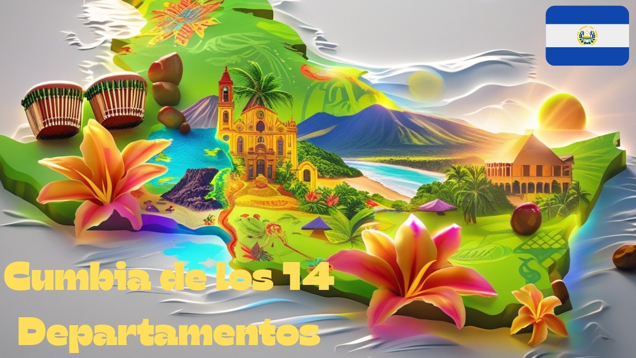 Cumbia de los 14 Departamentos  🇸🇻  EL Salvador 💃🕺