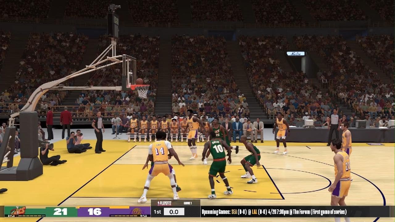 NBA 2K24_Sonics 96 vs Lakers 71