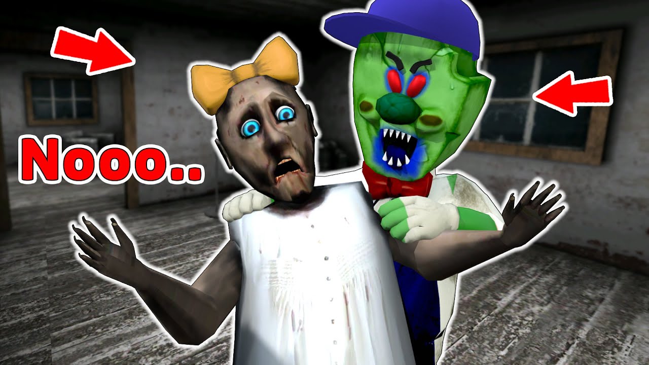 Granny vs Scary Zombie Ice Scream - funny horror animation (p.176)