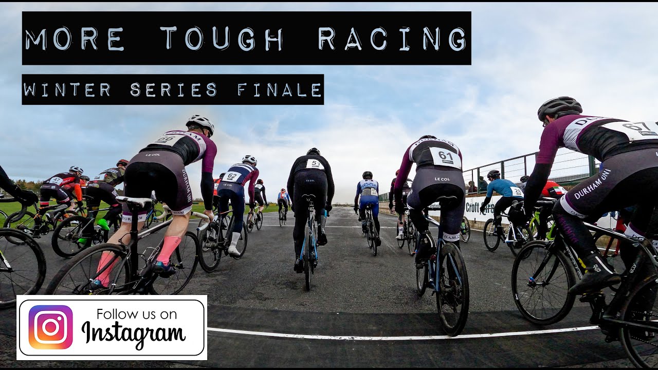 More Tough Bike Racing - Croft Circuit Velo29 Winter Series Finale - UK Crit/Cycle Race.