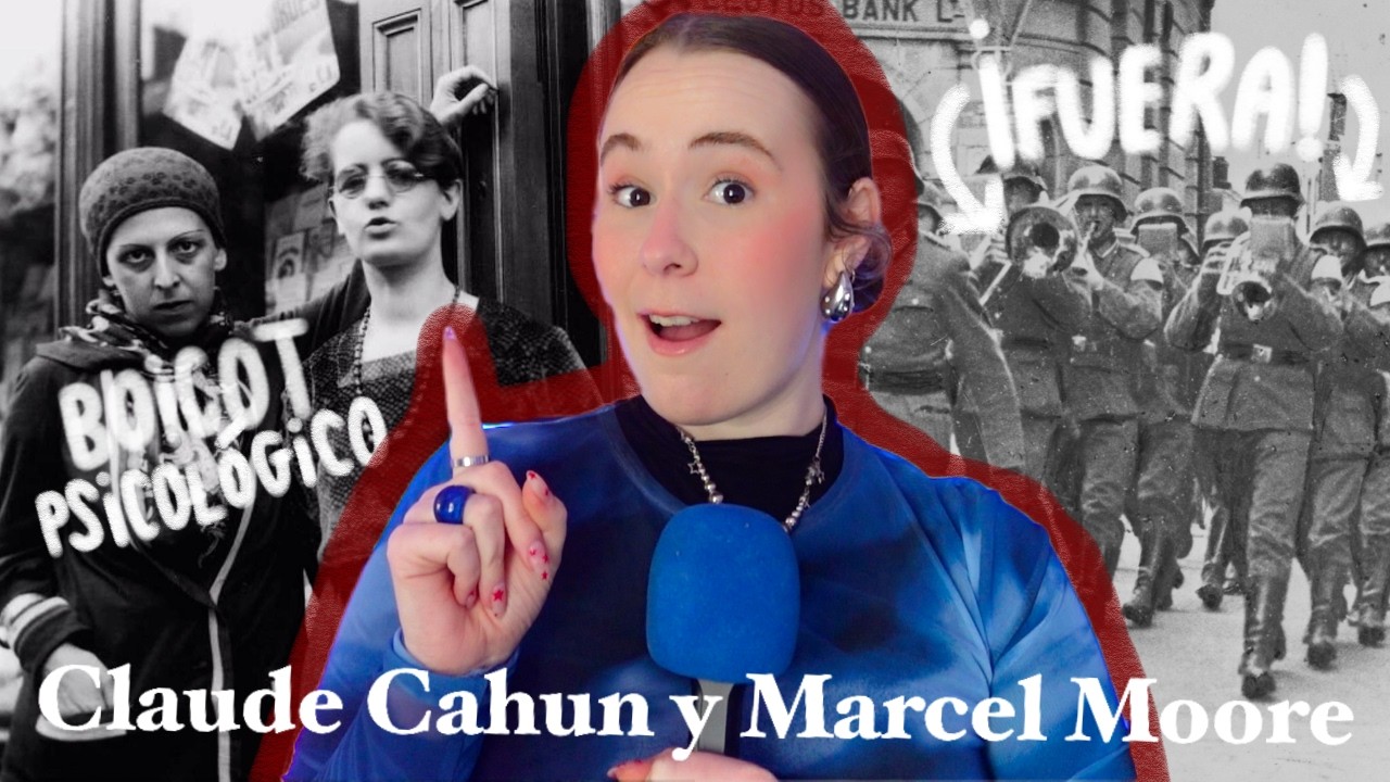 Claude Cahun y Marcel Moore 🧡 La pareja de lesbianas que desafiaron a los n4z!s