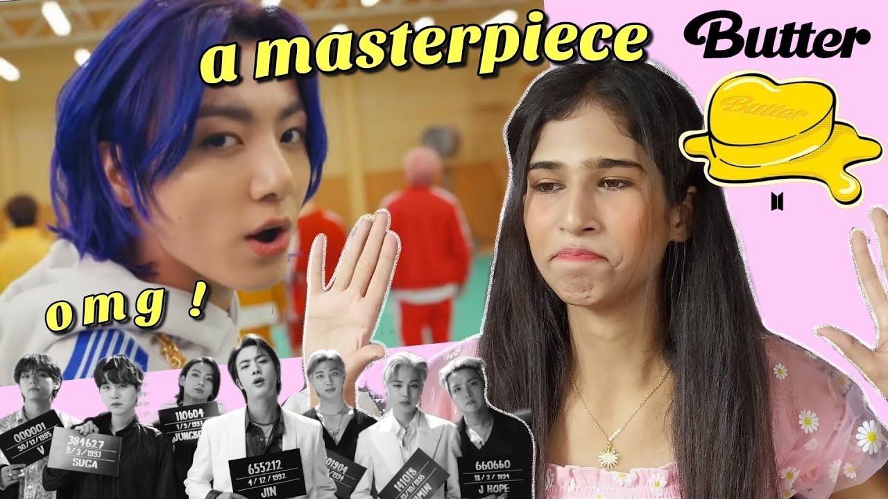 Indian Girl Reacts to BTS - Butter 💜 ( omg , this song will create history )