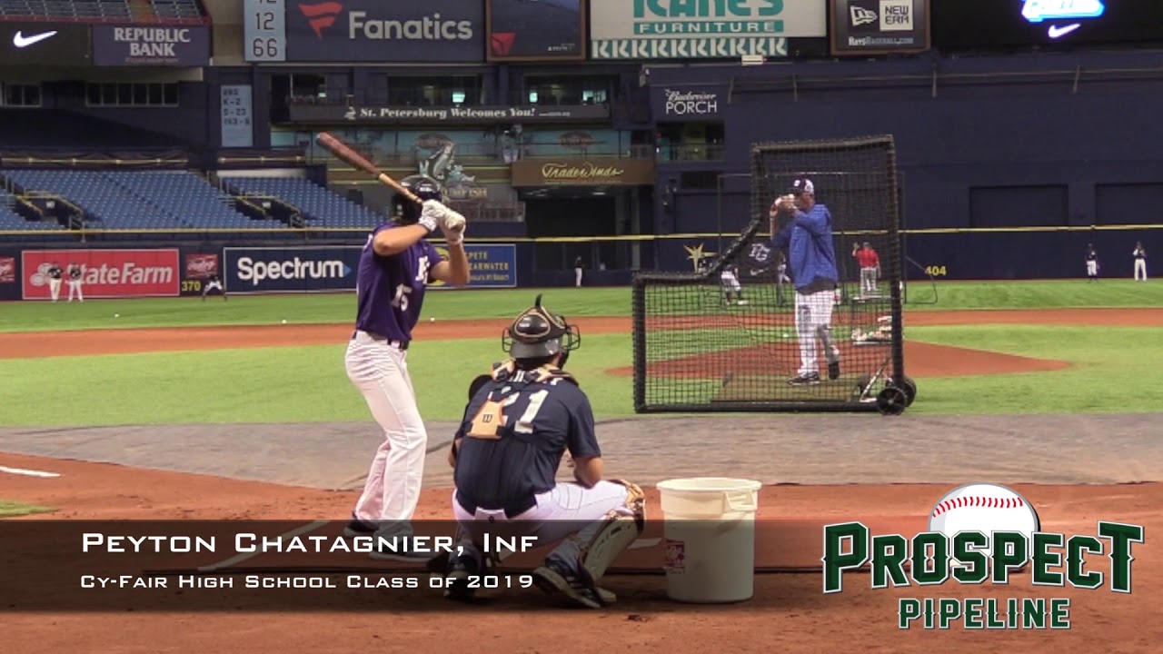 Peyton Chatagnier Prospect Video, Inf, Cy Fair High School Class of 2019