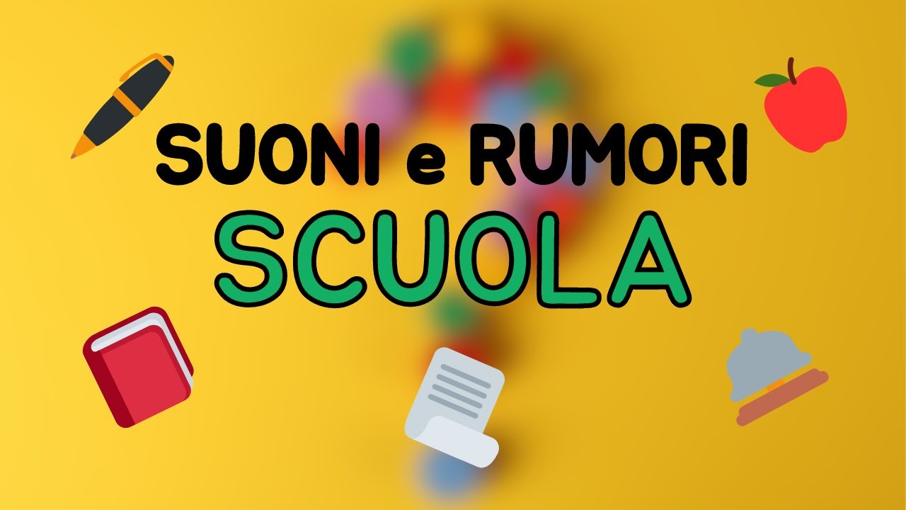 🎵 Suoni e Rumori da Indovinare - Scuola - Audio Quiz 🎵