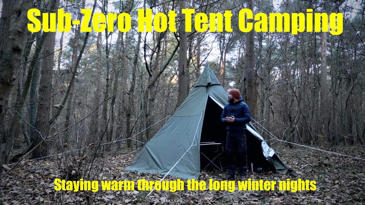 POMOLY HEX PLUS TIPI & DWELLER STOVE  -  Glamping in the Woods  -  Nocturnal Sounds of the Roe Deer