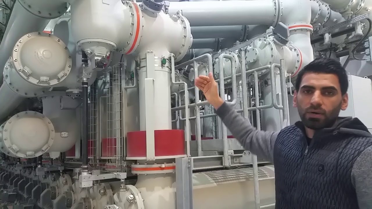 منظومة GIS في المحطة الغازية Gas turbine power plant