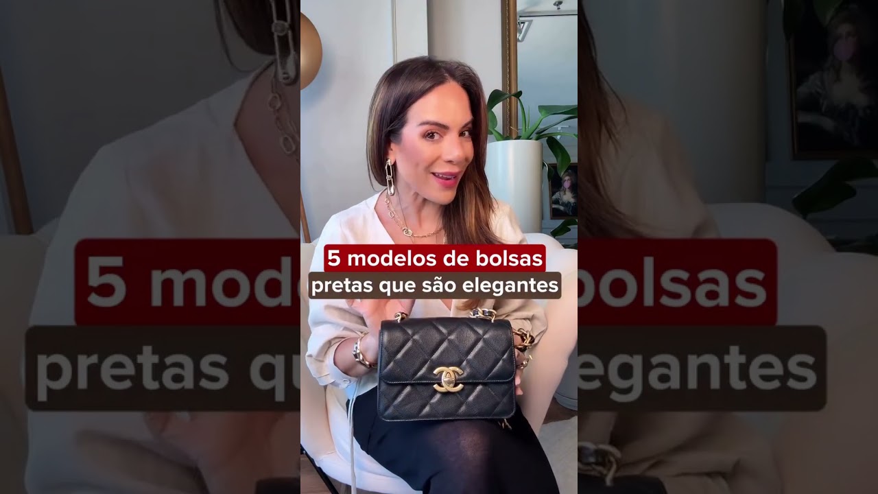 5 MODELOS DE BOLSAS PRETAS QUE S&Atilde;O ELEGANTES #bolsas #bolsasfemininas #consultoriadeimagem #estilo