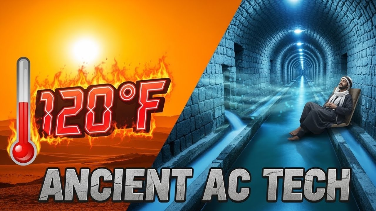 How Did Ancient Engineers Keep Homes Cool in +120&deg;F Heat Without Shade?