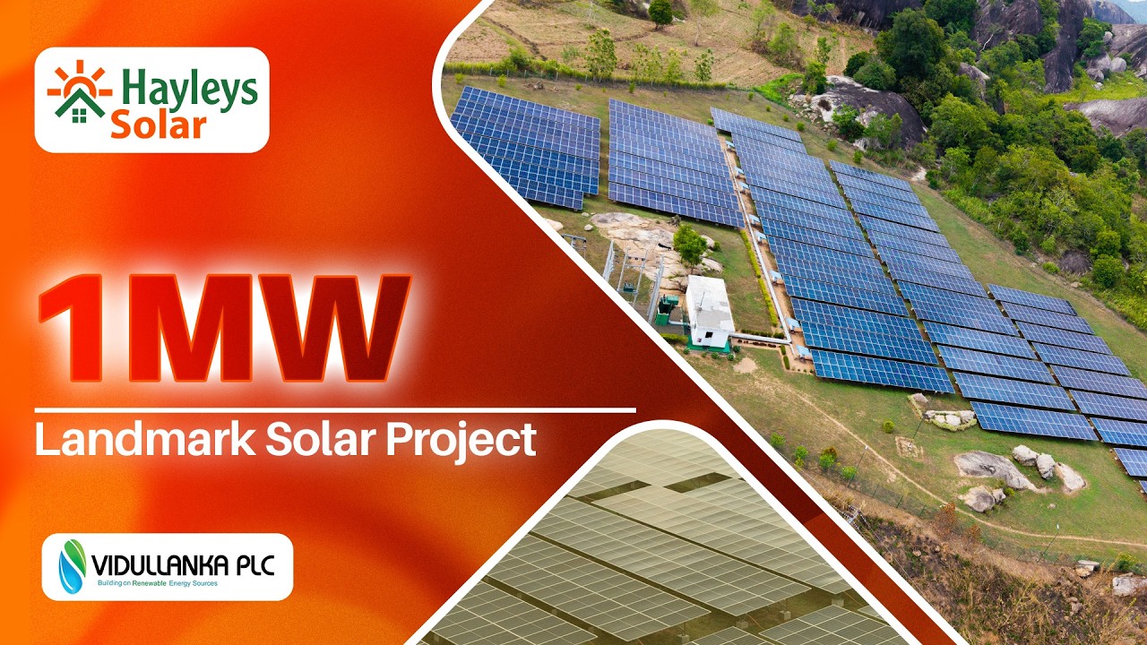 Vidullanka PLC 1MW Ground-Mount Solar Landmark Project