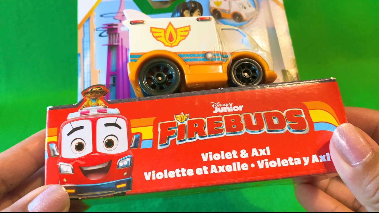 Unboxing FIREBUDS Violet & Axl Mini Size