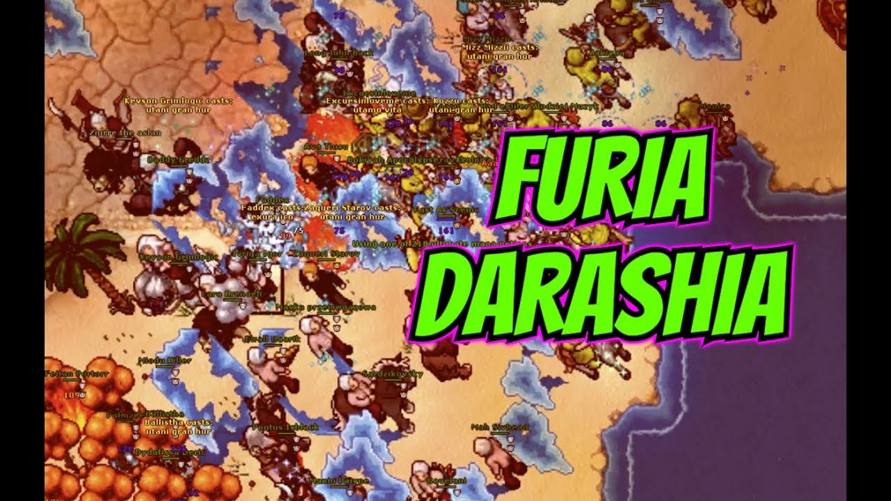 TIBIA FURIA DARASHIA BATTLE [60FPS] [FULLHD]