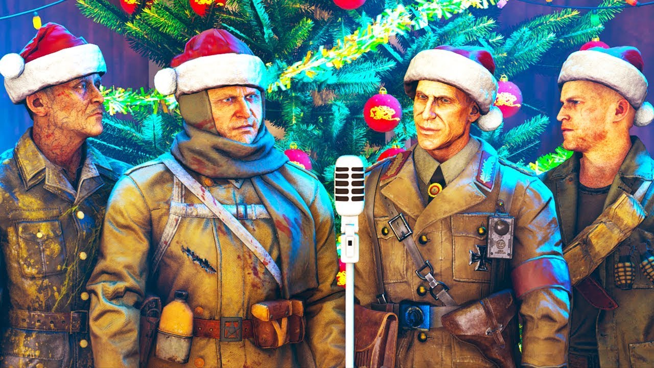 A SPECIAL CHRISTMAS MESSAGE FROM TREYARCH ZOMBIES.