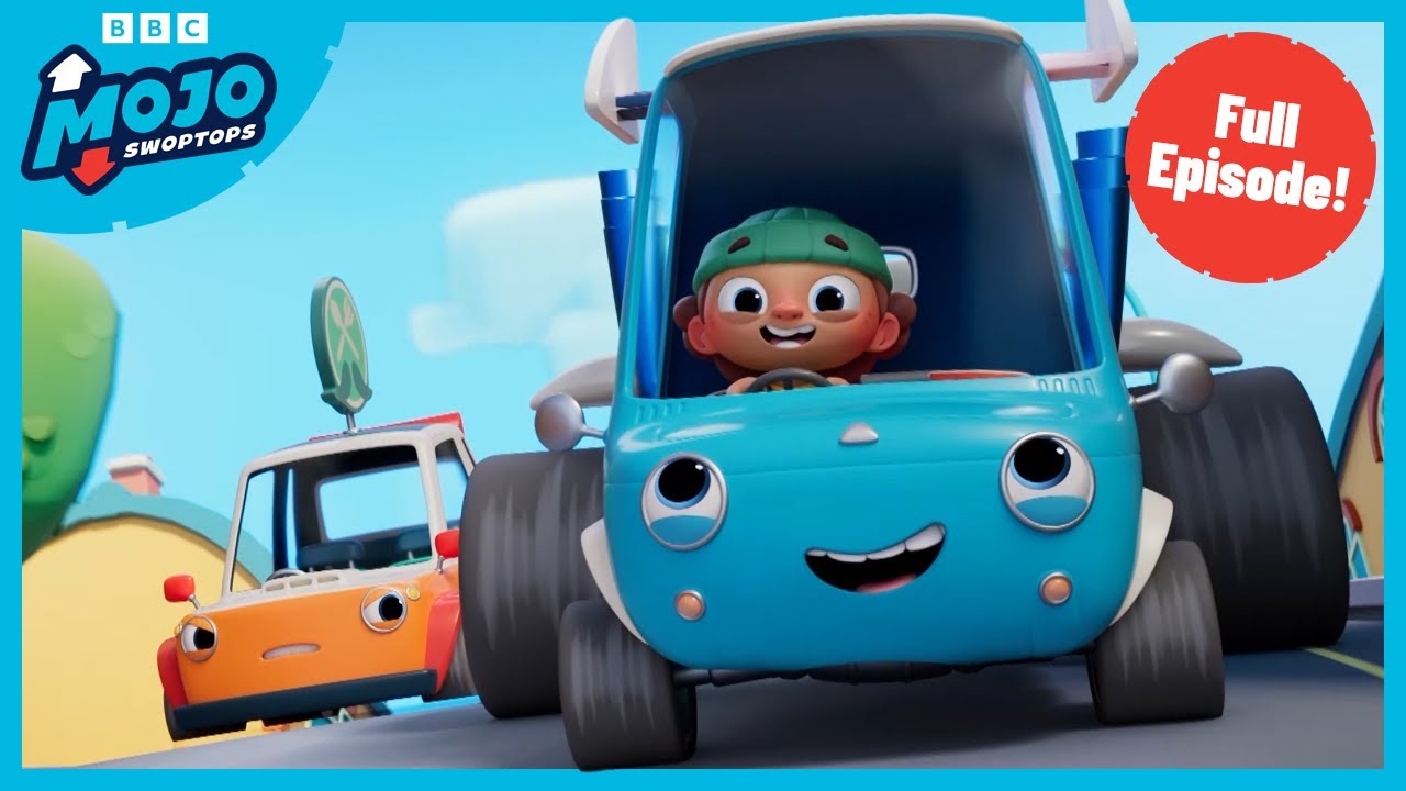 Cheesy Bang Bang | FULL EPISODE - S1 E04 | Mojo Swoptops - Kids Truck Cartoon