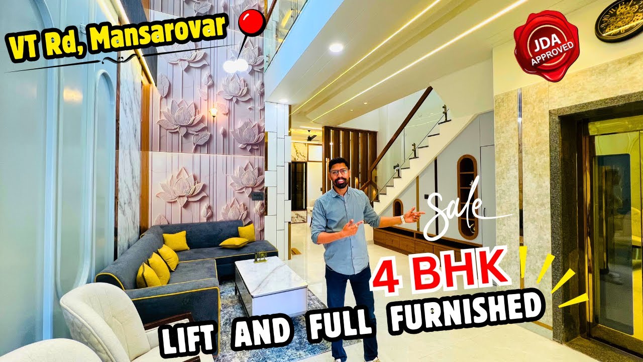 Villa in Mansarovar new metro station😍