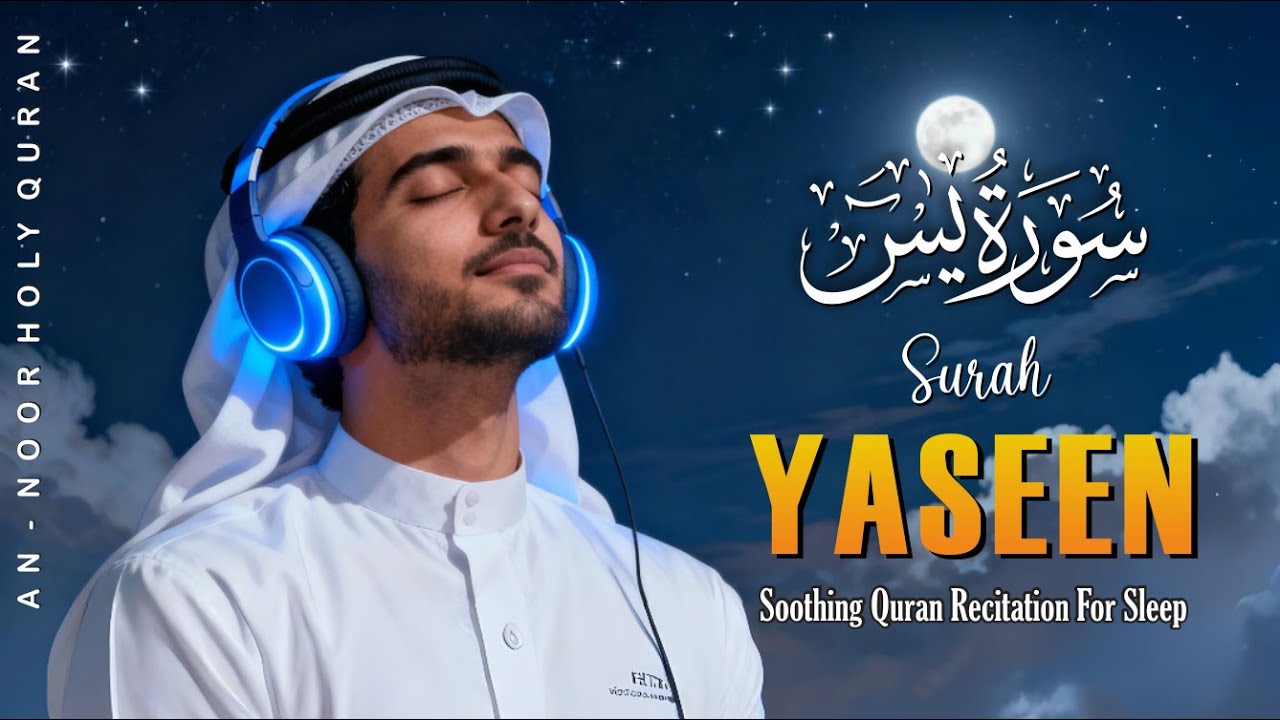 Surah Yaseen سورة یس | Beautiful & Soothing Quran Recitation for Fall Asleep in 3 Minutes