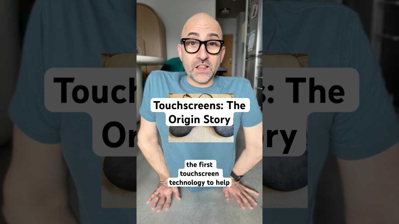 Touchscreens: The Origin Story #technology #accessibility #iPhone #touchscreen