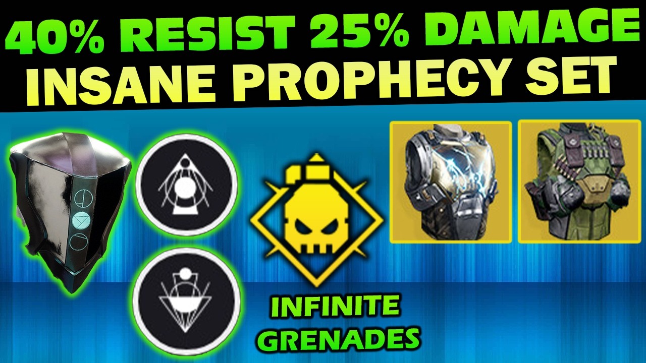 The Prophecy Armor Might Get Nerfed? Infinite Grenades And Insane Damage - Destiny 2 