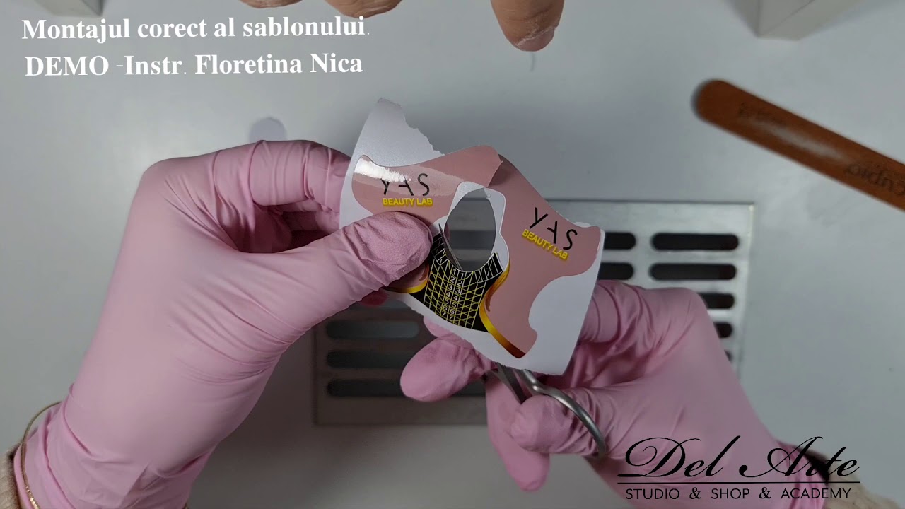 Cum se monteaza corect sablonul