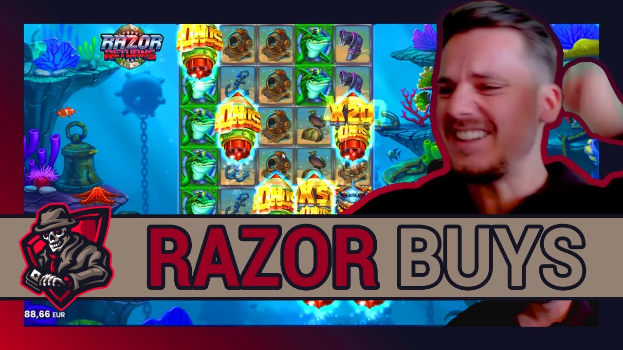 RAZOR RETURNS 🐠 | ER BALLERT DIE GOLDENE!!! 😍 | Freegames High Stake 🎰 | Casino Highlights