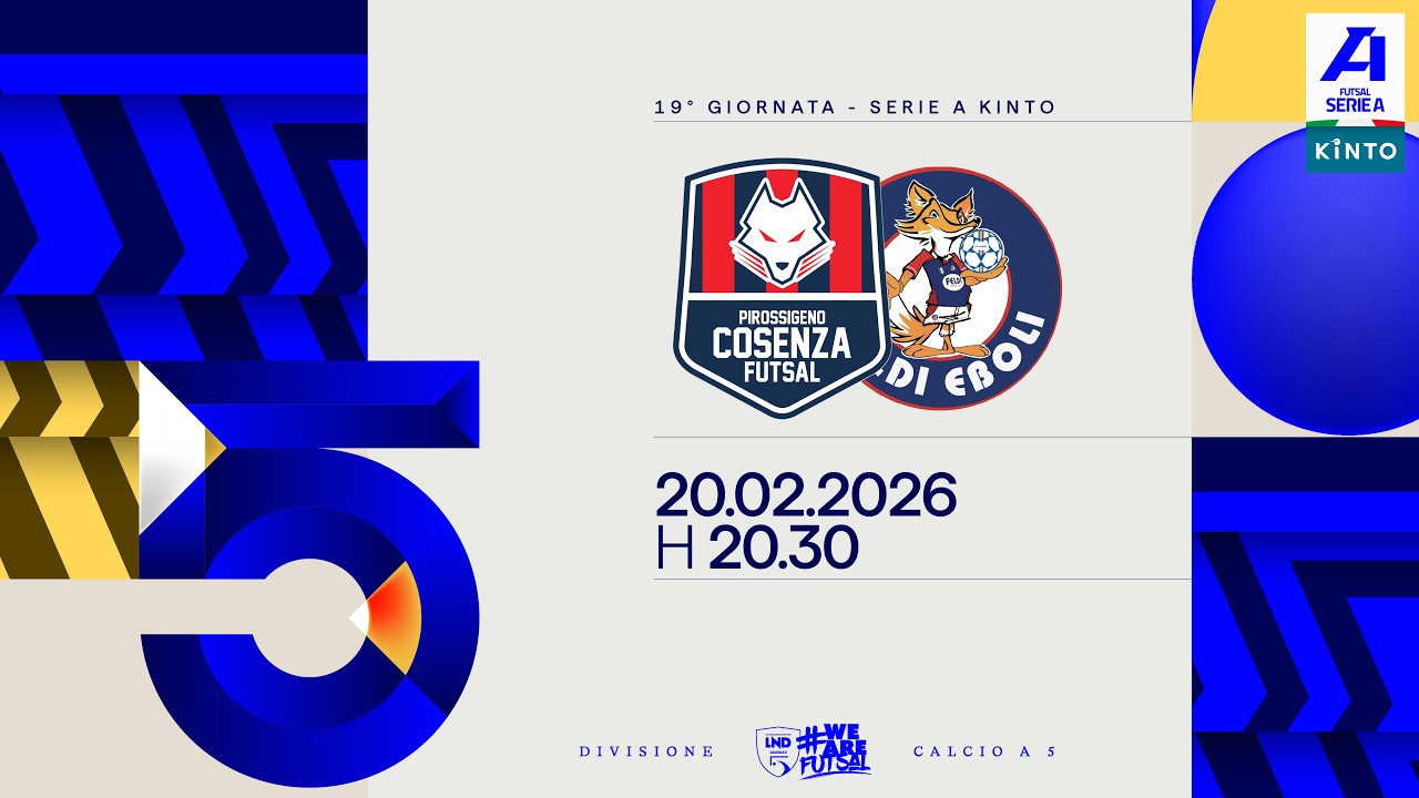 Pirossigeno Cosenza-Feldi Eboli | 19ª giornata | Serie A KINTO 2025/2026