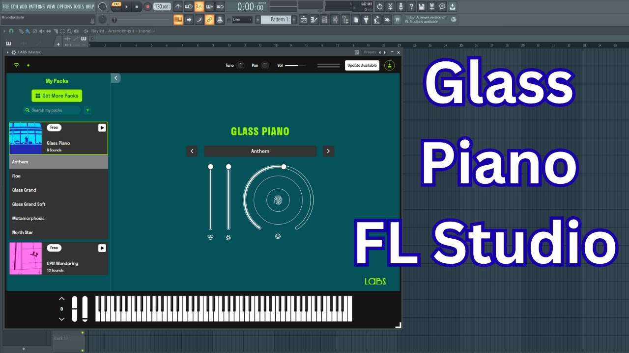 How to Install Glass Piano in FL Studio | Free Spitfire LABS Plugin Tutorial