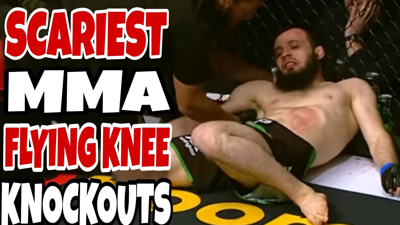 Scariest Flying Knee Knockouts in MMA