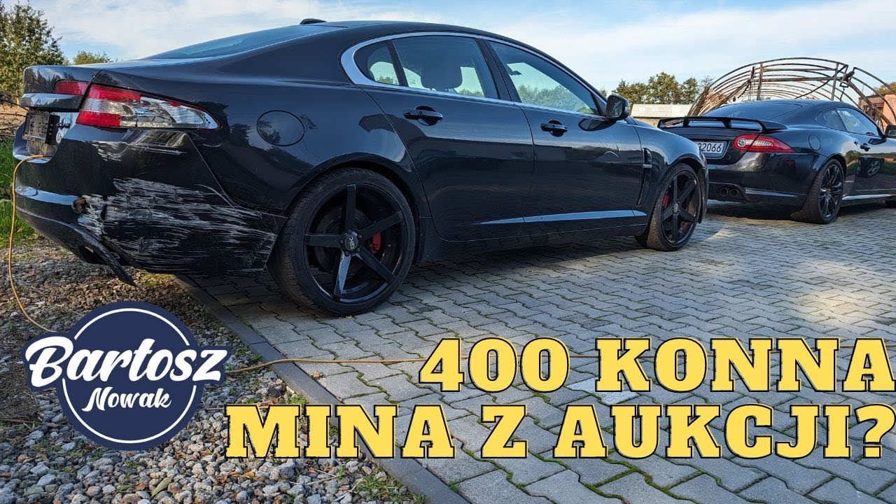 Tani jaguar z aukcji jednak nie jest okazją ? XF SV8 ze Szwajcarii
