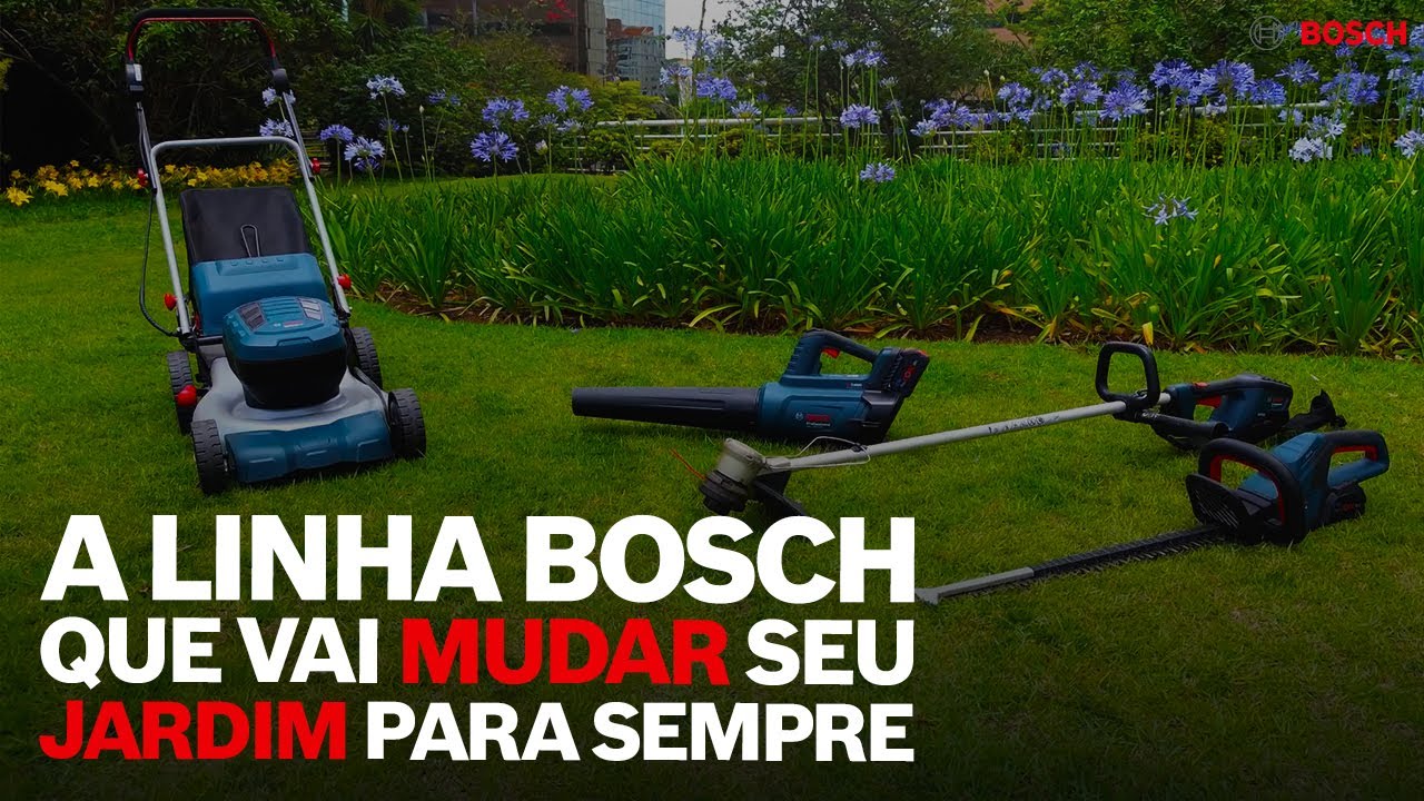 Por Que Jardineiros Escolhem Bosch? Teste Real No Jardim