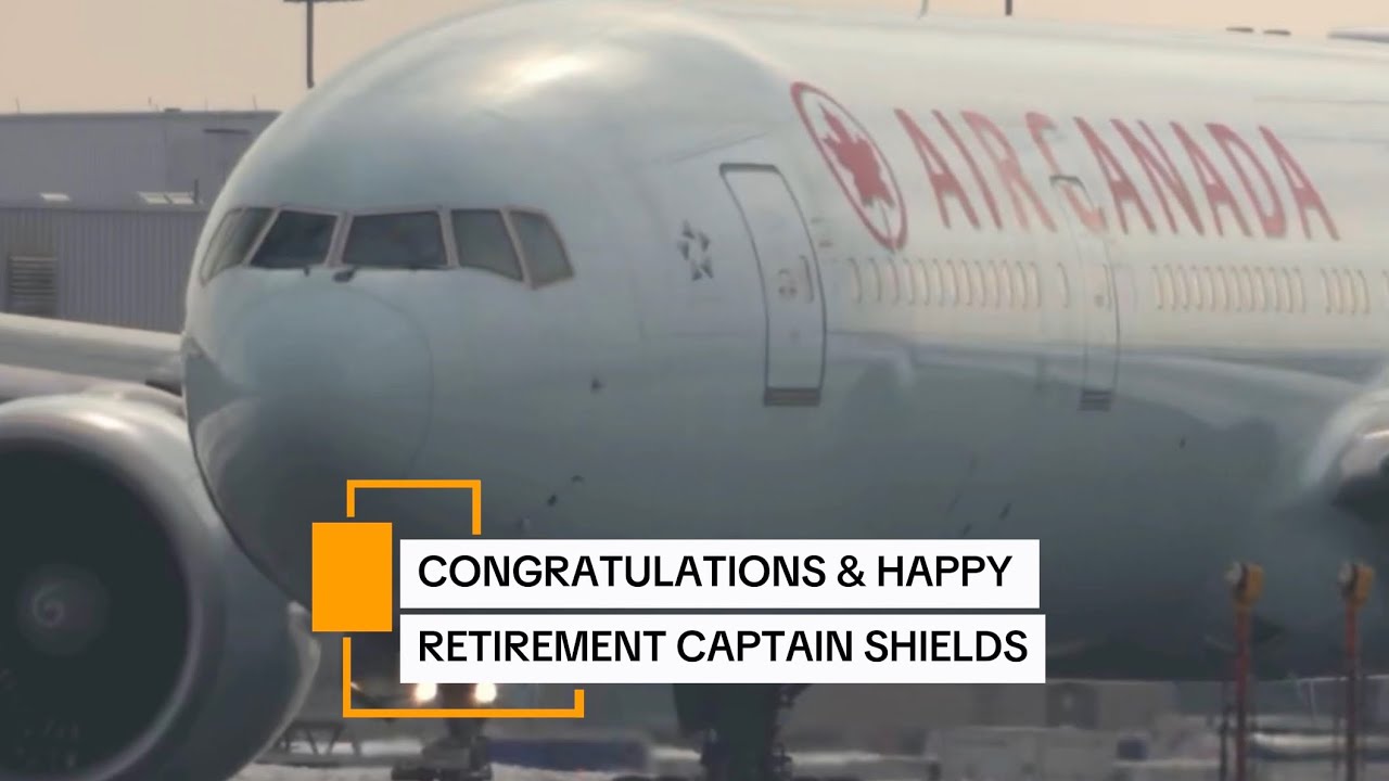🇨🇦 AIR CANADA CAPTAINS RETIREMENT FLIGHTS -39 YEARS IN THE MAKING 