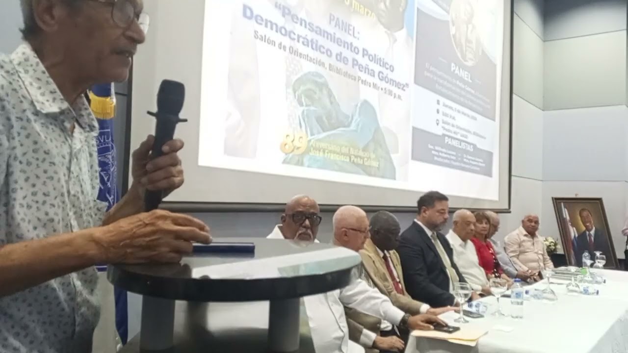 Fausto Herrera Catalino homenaje a Peña Gomez 2026