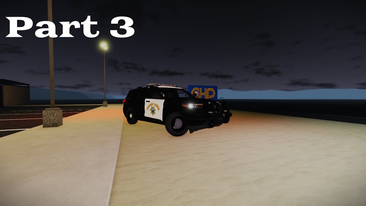 ROBLOX 🌵 Perris, California Patrol as a CHP Part 3
