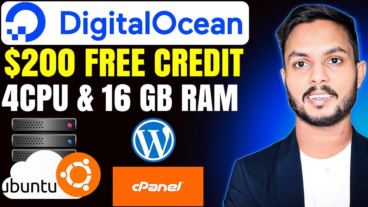 How to Create Digital ocean $200 Free trial Account | Digital ocean VPS Server WordPress Hosting