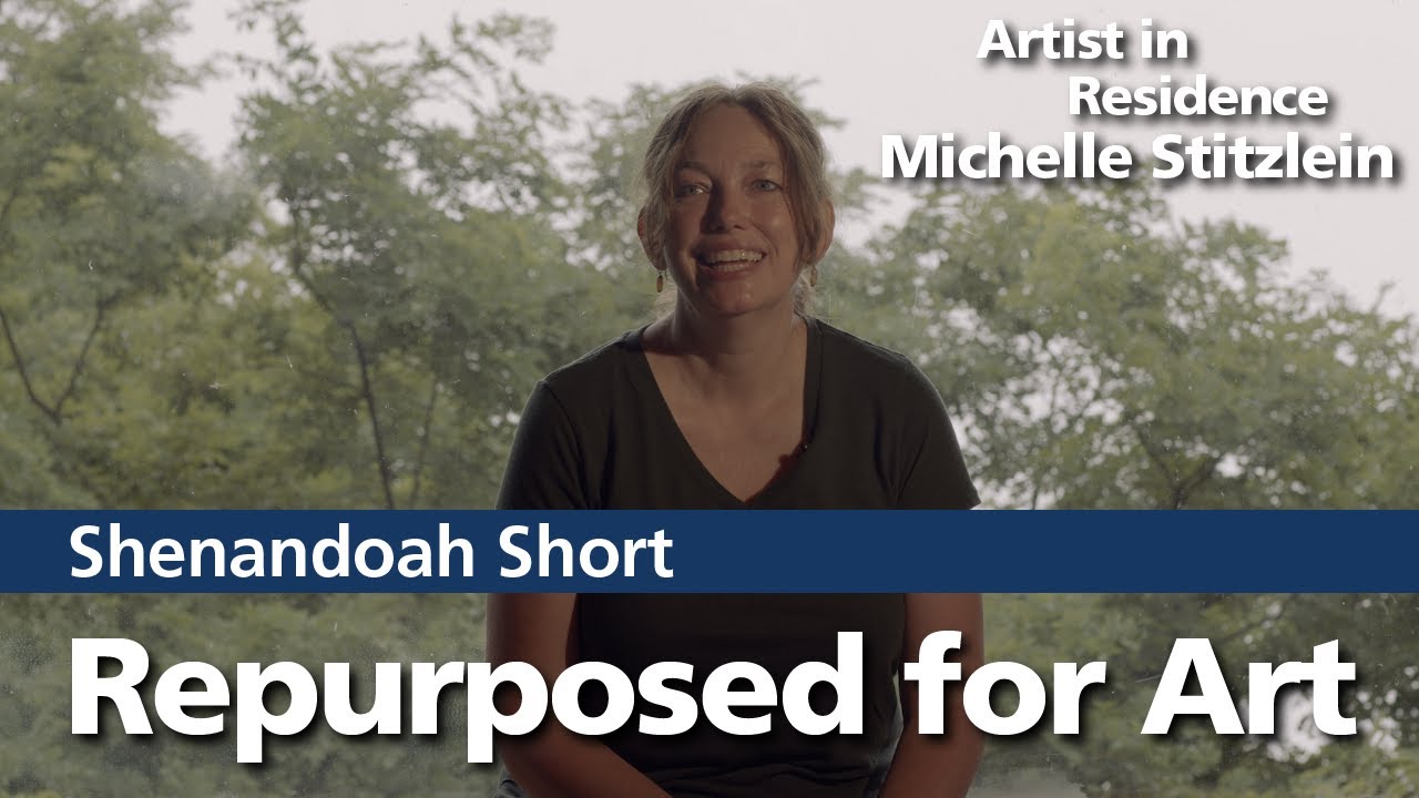 Repurposed for Art - Artist in Residence Michelle Stitzlein