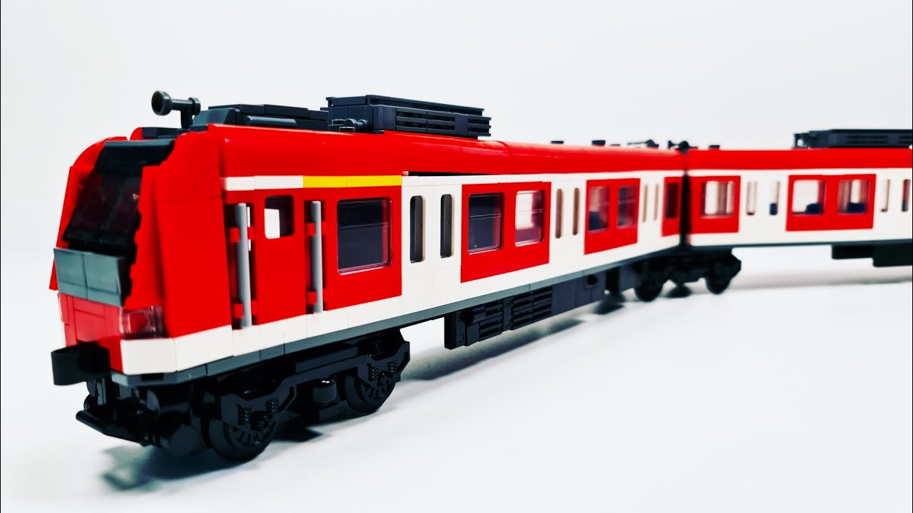 S-Bahn BR 423 von Bluebrixx 103252 #keinLego #Zug #Train