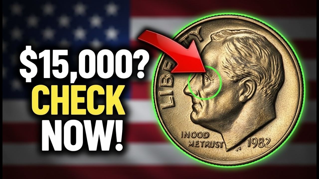 This 1982 No Mint Mark Dime Is Worth Thousands – Check Your Change Now!